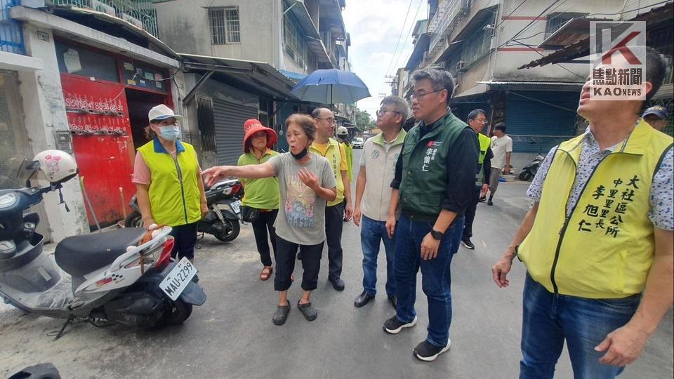 高市府團隊全力災後復舊　三位副市長分赴各區勘查緊盯進度