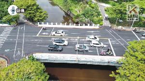 語音／讓交通更順暢　三民區自由橋北上新增左轉車道